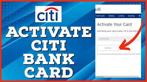 citibank activate supplementary card.